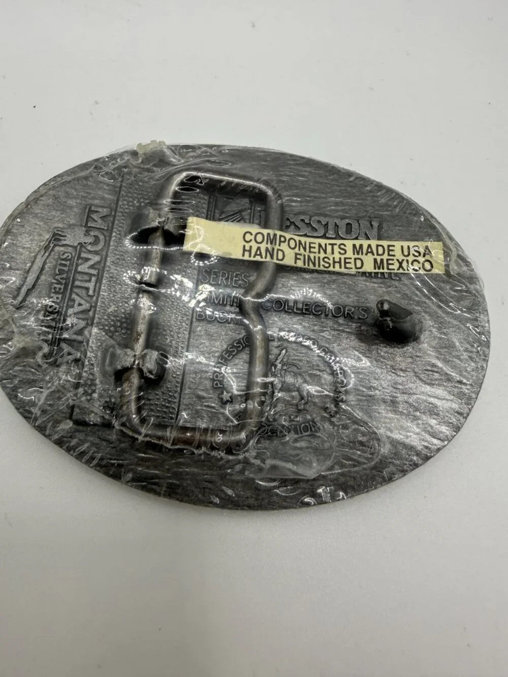 Vintage 2000 Hesston National Finals Junior Rodeo Belt Buckle